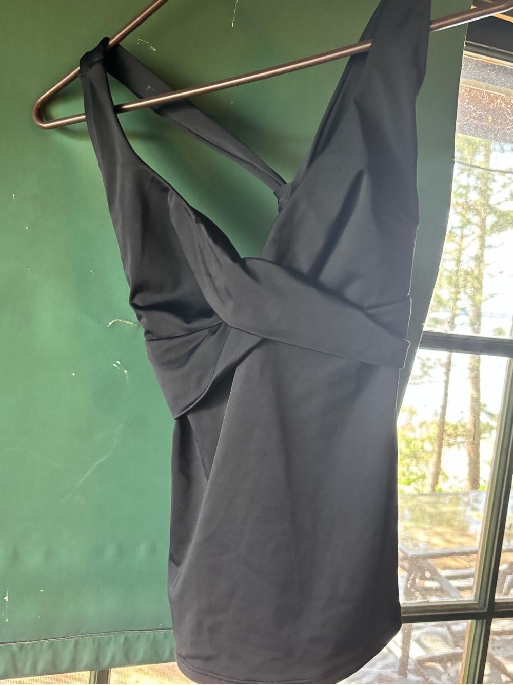 L.L.Bean Black Sunblocking Swimwear